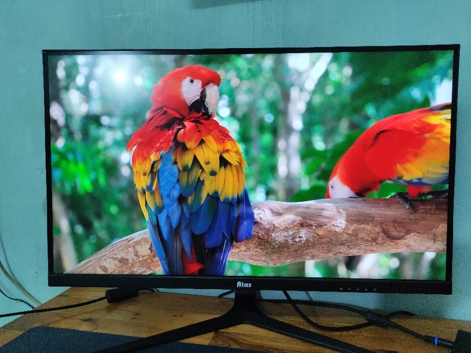 Màn hình máy tính 27 inch 2K ATAS 27 S27Q100 - Tần số quét 100HZ - Tấm nền IPS - Phản hồi 1ms - Chân đế xoay