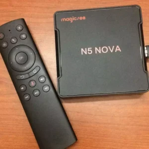 Android Tivi Box Magicsee N5 Nova - Ram 4GB. Rom 32GB, Android 9.0 - Điều khiển Voice s