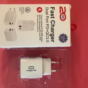 Củ sạc nhanh Ip 20W Magicsee E1 PD20W cho Ip 11, 12 2 cổng sạc Type-C và USB 3.0