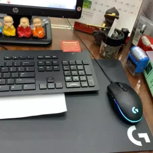 Bàn Di Chuột Chơi Gaming Cao Cấp Logitech G440 - Mousepad cứng, mặt vải, chống trượt, 340x280x3(mm)