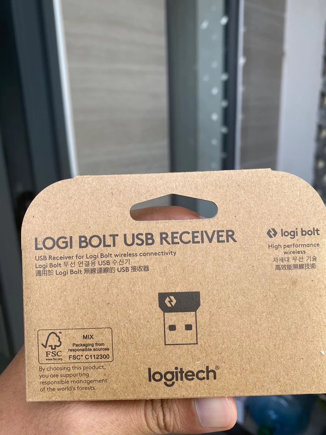 Đầu thu nhận tín hiệu Logitech USB Bolt (Type A | Type C) - LOGI BOLT RECEIVER
