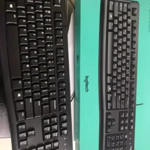 Bàn phím có dây Logitech K120 - Bền bỉ, chống tràn, kích thước đầy đủ có phím số
