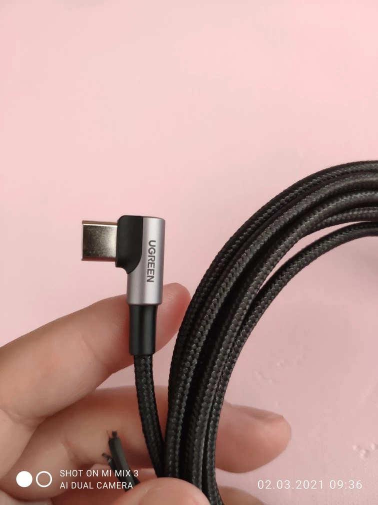 Cáp PD chuyển đổi cổng USB Type C sang USB C UGREEN chất lượng cao