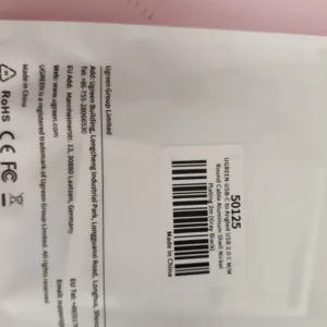 Cáp PD chuyển đổi cổng USB Type C sang USB C UGREEN chất lượng cao