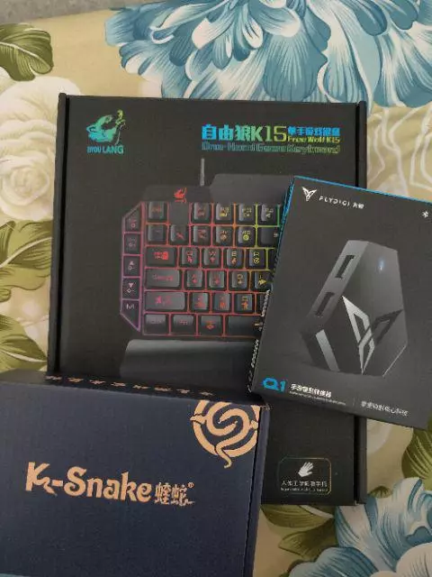 Flydigi Q1 | Bộ kết nối chuột và bàn phím chơi PUBG Mobile, ROS