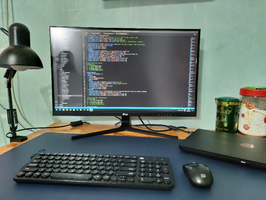 Màn hình máy tính 27 inch 2K ATAS 27 S27Q100 - Tần số quét 100HZ - Tấm nền IPS - Phản hồi 1ms - Chân đế xoay