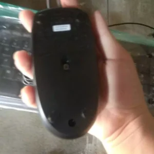 Combo chuột phím có dây Logitech MK120 - Fullsize, có phím số, bền bỉ, chống tràn