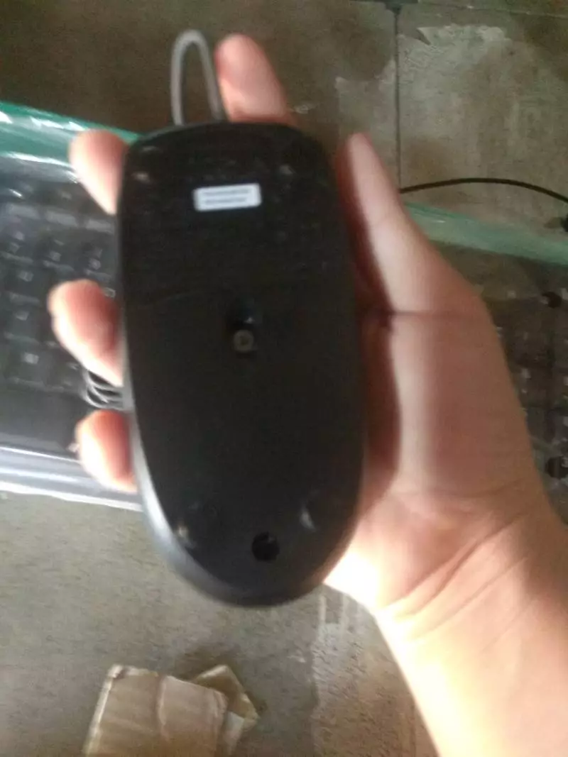 Combo chuột phím có dây Logitech MK120 - Fullsize, có phím số, bền bỉ, chống tràn