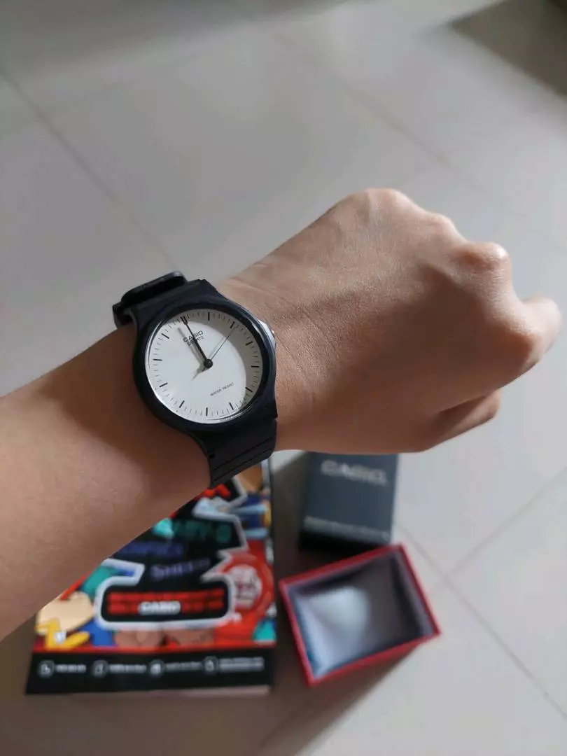 Đồng Hồ Nữ Dây Nhựa Chính Hãng Casio MQ-24-7EL