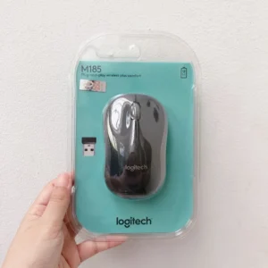 Chuột không dây Logitech M185 | Logitech M186 - USB, nhỏ gọn, thuận cả 2 tay, phù hợp PC/Laptop