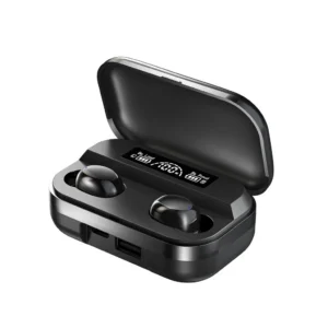 Tai nghe không dây Amoi TG03 blutooth 5.1 chống nước, chống ồn, âm bass trầm, có đèn LED