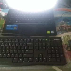 Combo chuột phím có dây Logitech MK120 - Fullsize, có phím số, bền bỉ, chống tràn