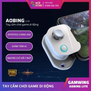 Gamwing Aobing Lite | Tay cầm chơi game di động hỗ trợ macro và ghìm tâm