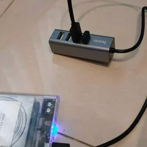 Bộ Hub Chia Cổng USB Hoco HB1-Chia 1 Thành 4 Cổng USB Cho laptop táo,Dell,Máy Tính Window,Linux,...[]