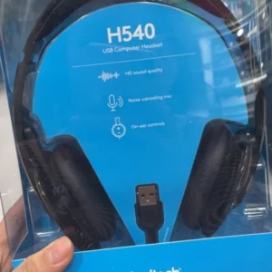 Tai nghe có dây Logitech H540 - Mic giảm ồn, điều khiển trên tai, kết nối USB-A