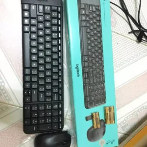 Combo chuột phím không dây Logitech MK215 - nhỏ gọn, có phím số, 1 đầu thu USB