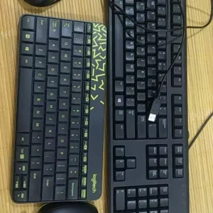 Combo chuột phím không dây Logitech MK240 - nhỏ gọn, 1 đầu thu USB, pin lâu