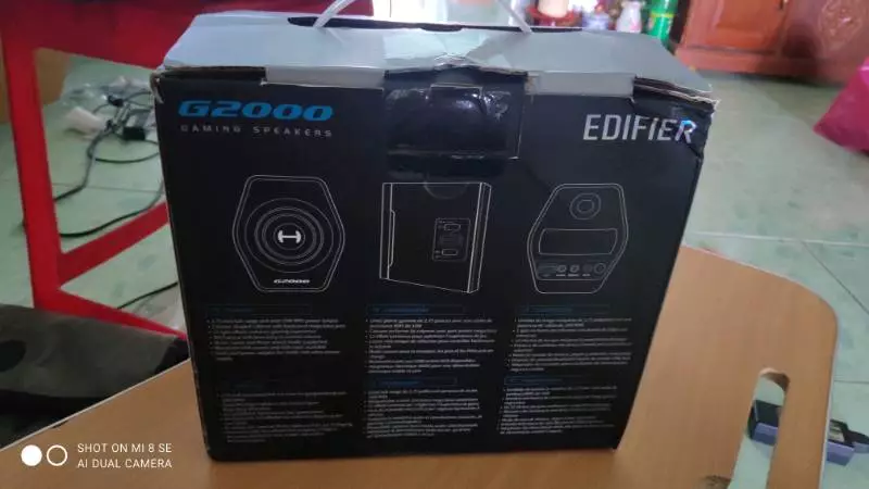 Loa Máy Tính Gaming EDIFIER HECATE G2000/G2000 PRO - 3 Chế Độ Âm Thanh - Công Suất 32W - Led RGB - 15 Tháng Bảo Hành