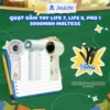 Quạt cầm tay mini Jisulife Life 7/Life 9 Maltese/Pro 1 Maltese - Pin 5000mAh - Dùng đến 12h - Chính hãng - BH 12T