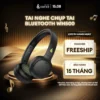 Tai Nghe Chụp Tai Bluetooth Không Dây EDIFIER WH500 - Gọn Nhẹ - Tích Hợp Mic - Chơi Nhạc Tới 40H - 15 Tháng Bảo Hành