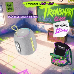 [MỚI] Loa Bluetooth Tronsmart T8 MINI | Công suất 15W | Sử Dụng Đến 18h | Âm Thanh 360° | Bảo Hành 12 Tháng