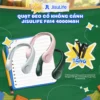 Quạt Đeo Cổ Không Cánh JISULIFE FA14 Siêu Mát 270 Độ - Pin 4000mAh Sử Dụng Lên Đến 16H Chính Hãng - Bảo Hành 12 Tháng