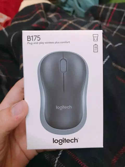 Chuột Logitech B175 / B170 - đầu thu USB, nhỏ gọn, phù hợp PC/Laptop