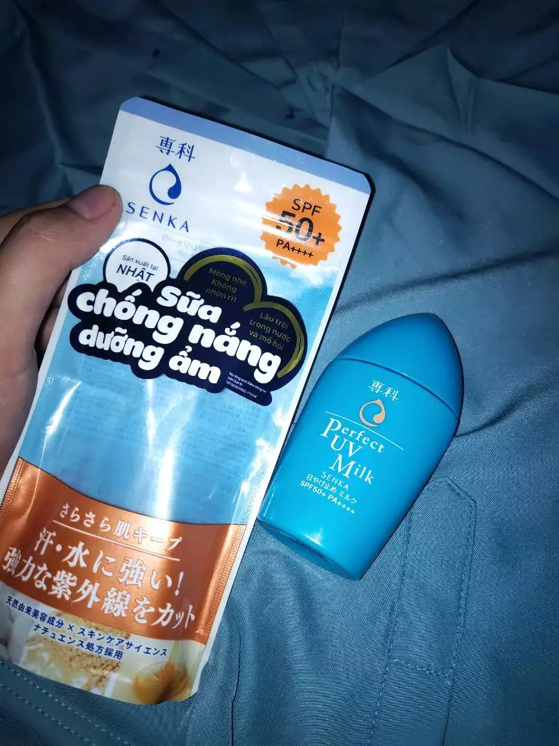 Kem Chống Nắng Senka Perfect UV Dạng Sữa 40ML & Gel 80ML & Essence 50G