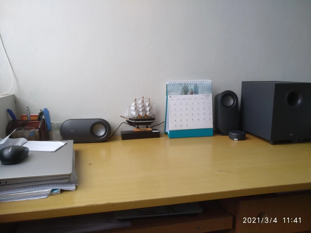 Loa máy tính Bluetooth Logitech Z407 - Đa kết nối (USB, AUX, Bluetooth), công suất 80W