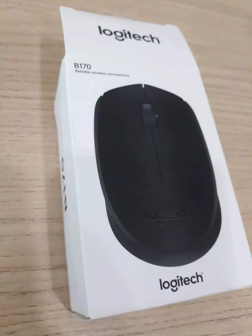 Chuột không dây Logitech B170 - USB, nhỏ gọn, thuận cả 2 tay, phù hợp PC/Laptop