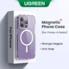 Ugreen Ốp Điện Thoại Trong Suốt Từ Tính Chống Va Đập Cho iPhone 15 16 17 Pro Max