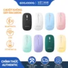 Goojodoq Chuột bluetooth Không Dây Sạc Điện Thoại / Máy Tính Bảng / laptop / android Tím / Hồng / Xanh Lá Đậm