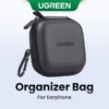 UGREEN Hộp Đựng Tai Nghe Chống Thấm Nước Có Khóa Kéo Kích Thước 8x8x4cm Tiện Dụng