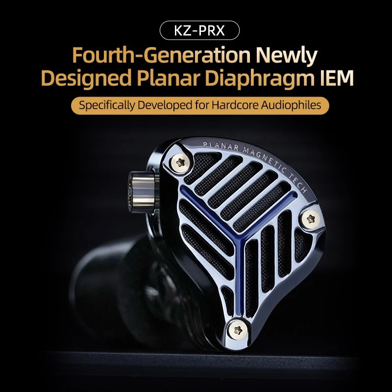 Tai Nghe Nhạc KZ PRX Planar Driver - Chính Hãng Giá Tốt