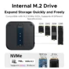Hub UGREEN Mac Mini M4: Docking Mở Rộng SSD M.2 8TB Tốc Độ 10Gbps