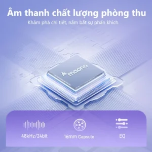 Alternative view of Micrô Gaming Maono DM40 Pro Wireless: Âm Thanh AI & RGB Cực Chất