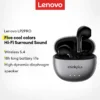 Tai nghe Bluetooth Lenovo LP2 PRO Âm thanh HD Cảm ứng thông minh Giảm tiếng ồn Tuổi thọ cao Bluetooth 5.4