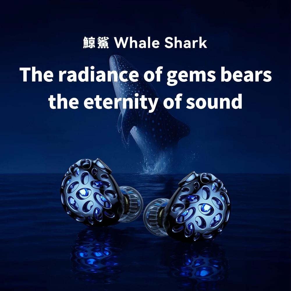 TRN Whale Shark: Tai Nghe Flagship 3DD + 1 Planar Đẳng Cấp