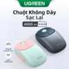 Ugreen Chuột Bluetooth Không Dây 2.4G 4000 DPI Cho MacBook Tablet Laptop PC