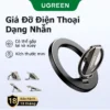 Ugreen MagSafe Giá đỡ vòng điện thoại từ tính Hợp kim kẽm Giá đỡ có thể điều chỉnh Kẹp điện thoại cho iphone Xiaomi Samsung Huawei