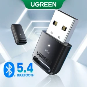 Ugreen USB Bluetooth 6.0 5.4 5.3 5.0 Bộ chuyển đổi Bộ thu phát Dongle không dây cho PC Windows 11 10 8.1 Tai nghe âm thanh nổi Bluetooth
