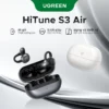[Mới] UGREEN S3 Air nghe không dây kẹp tai, Bluetooth 6.0, IPX5, pin 35h, có móc Desiign, Tai nghe nhét tai, Âm thanh mở, Giảm tiếng ồn cuộc gọi