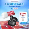 [Mở bán 15/7] Baseus Tai Nghe Bass BP1 Ultra Bluetooth 6.0 ANC Khử tiếng ồnTWS 55dB Cuộc gọi AI thích ứng
