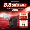 Baseus Bộ Sạc Nhanh 30w pd Cổng usb type c