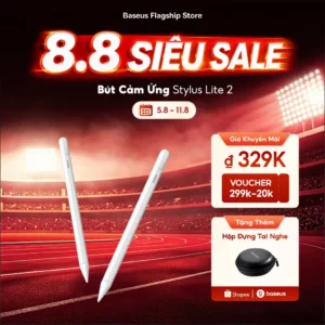 Bút Cảm Ứng Stylus 2 Series Baseus Có Đèn LED Chuyên Dụng Cho Pad Air 3 / 4 Pad Mini 5