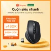Chuột không dây cuộn siêu nhanh Ugrene Bluetooth 5.4/5.0 2.4G Công thái học 5000DPI cho máy tính bảng MacBook Máy tính xách tay