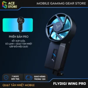 Flydigi Wasp Wing Pro | Quạt Tản Nhiệt Kết Hợp Sò Lạnh + Quạt Khí