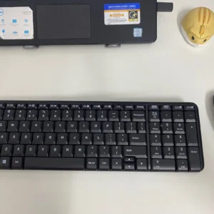 Combo chuột phím không dây Logitech MK215 - nhỏ gọn, có phím số, 1 đầu thu USB