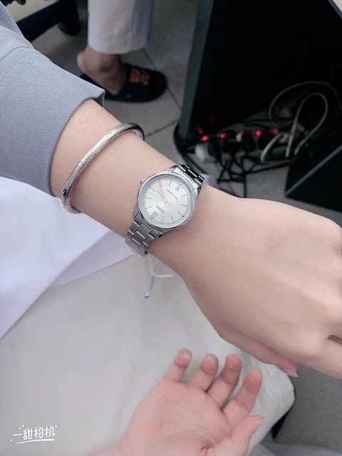 Đồng hồ nữ dây kim loại chính hãng Casio Anh Khuê Series LTP-V005