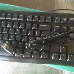 Combo chuột phím có dây Logitech MK120 - Fullsize, có phím số, bền bỉ, chống tràn